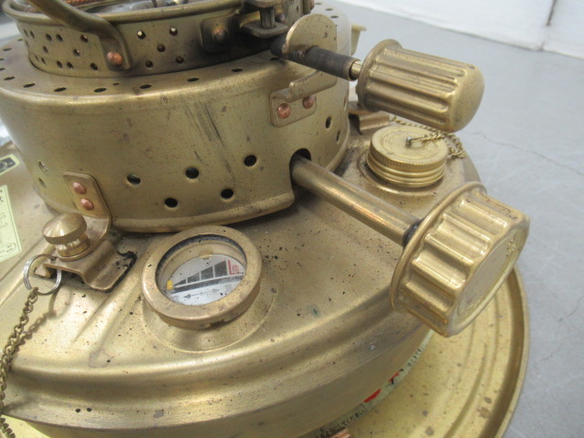 その他ブランド  ニッセン 石油ストーブ IS-3 ゴールドフレーム