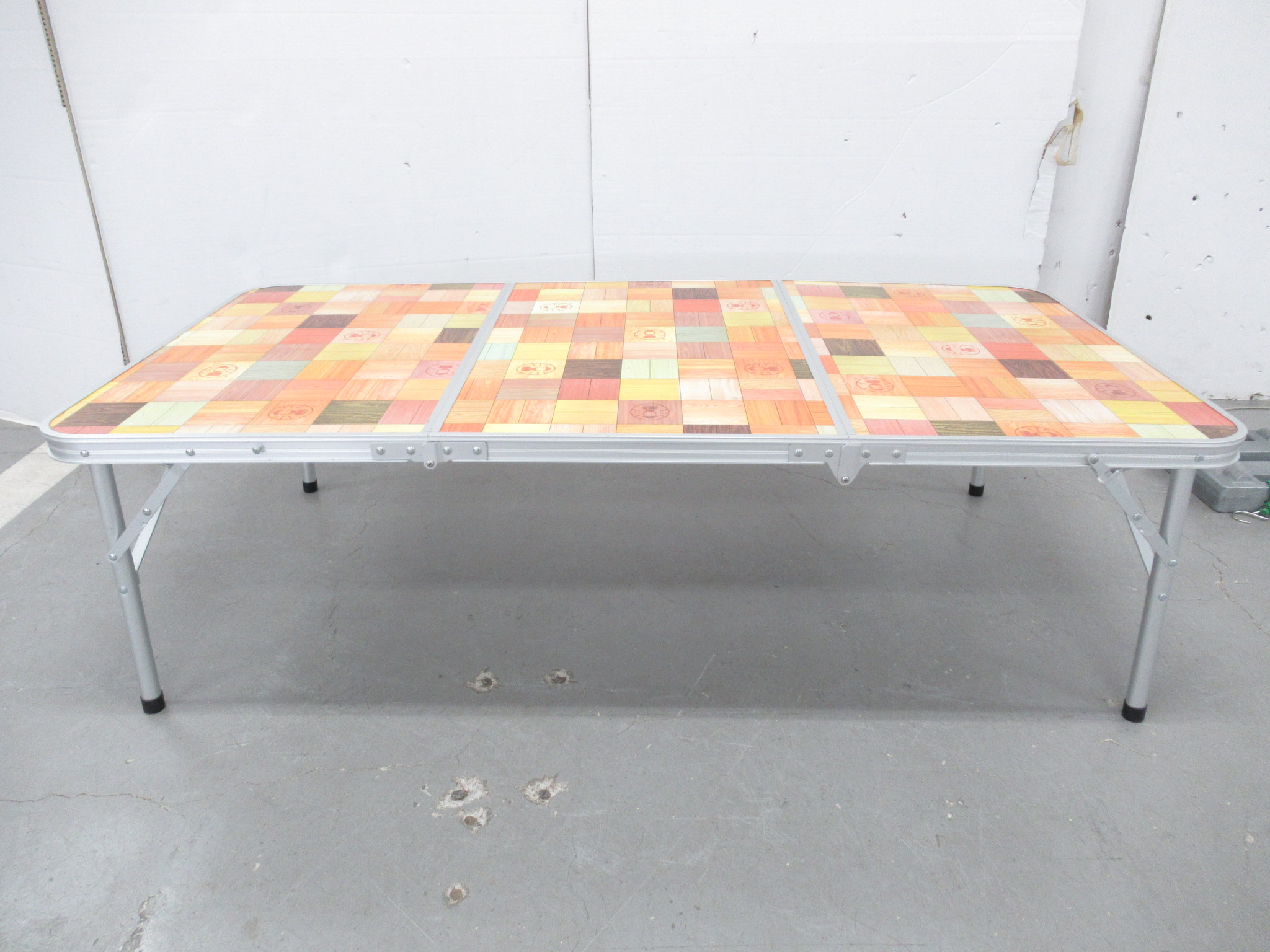 Coleman（コールマン）  ナチュラルモザイクリビングテーブル/140