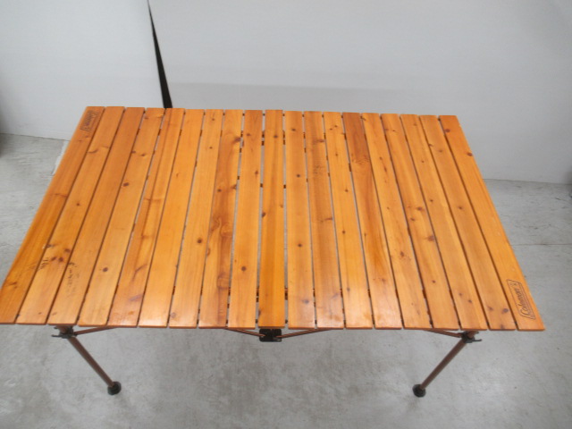 Coleman(コールマン) ナチュラルウッドロールテーブル クラシック/110