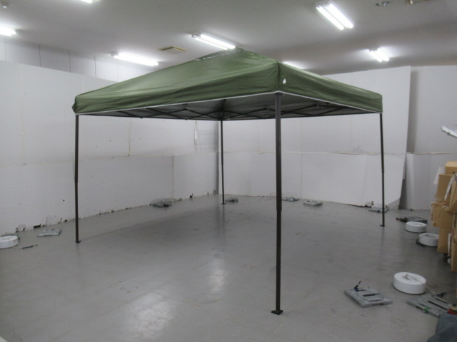 FIELDOOR（フィールドア）  タープテント(アルミ) 3m×3m セット