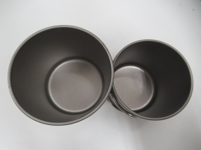 Snow Peak(スノーピーク) チタンシングルマグ 450・300 セット