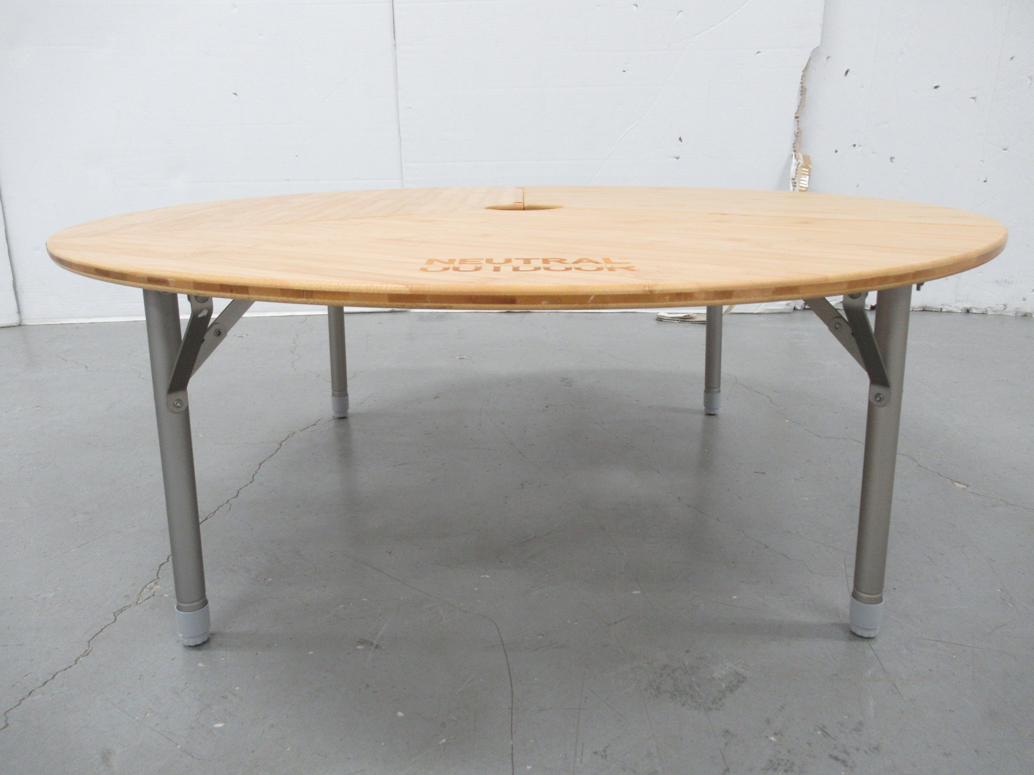 NEUTRAL OUTDOOR（ニュートラルアウトドア）  バンブーラウンドテーブル