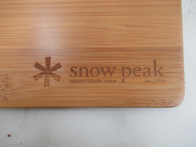 Snow Peak（スノーピーク）  IGT ウッドテーブルS竹