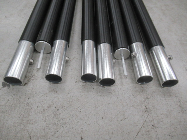 FIELDOOR(フィールドア) アルミテントポール 280×2本セット