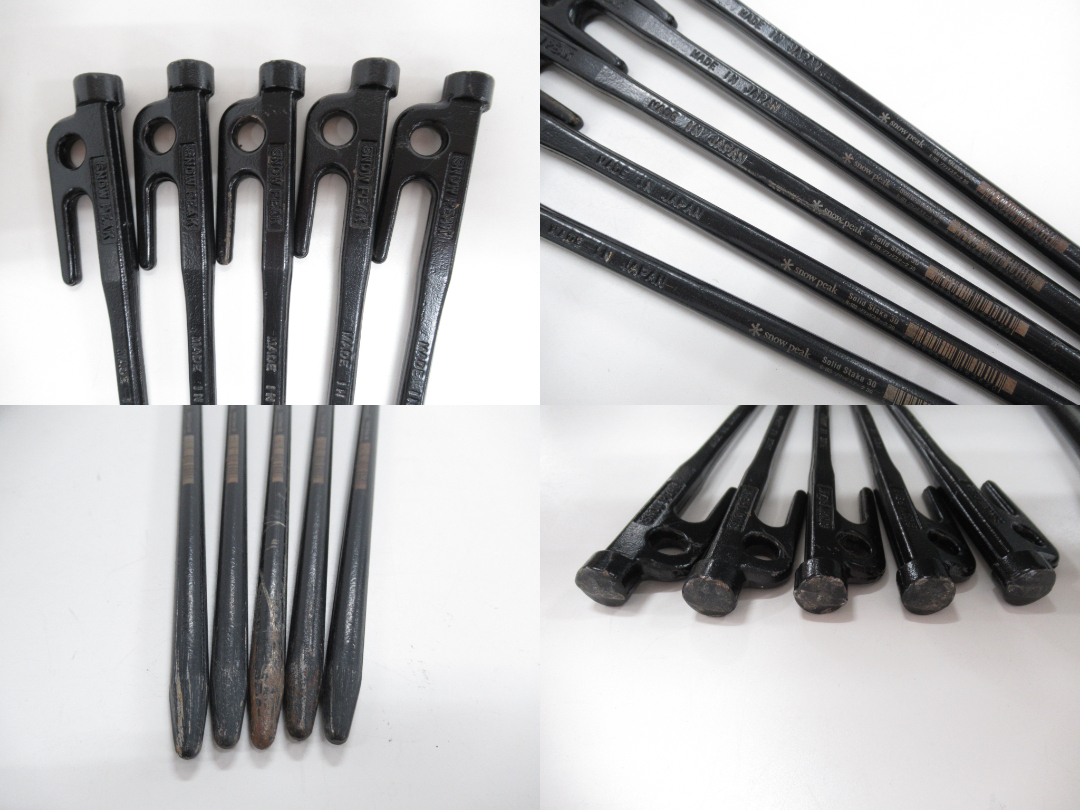 Snow Peak(スノーピーク) ソリッドステーク30 10本セット