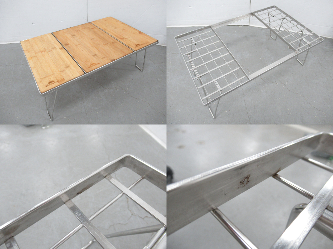 その他ブランド  キャンピングムーン グリルテーブル・フィールドラック セット