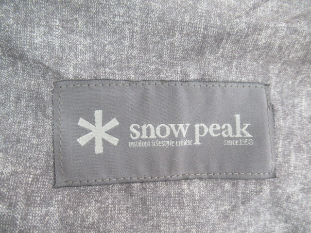 Snow Peak(スノーピーク) SSシングル 2点セット