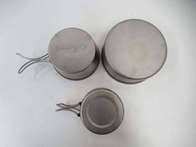 EVERNEW(エバニュー) Ti storage pot/Dekoboco Ti cup