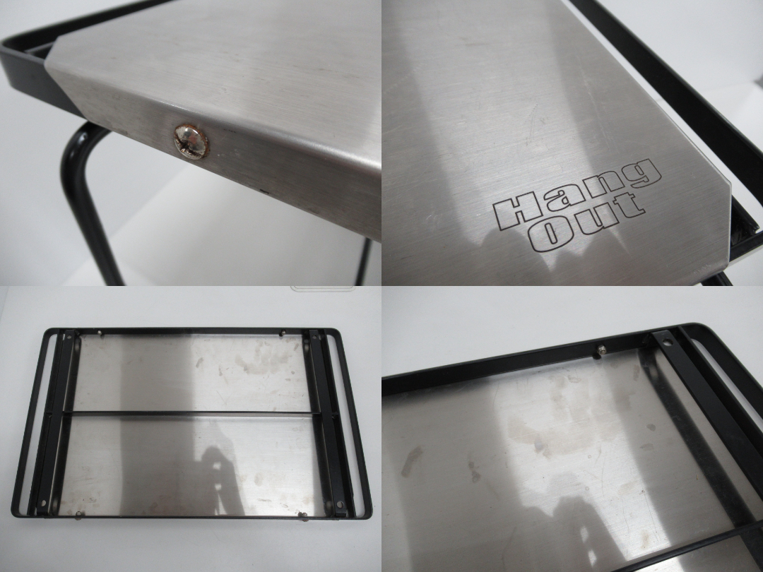 その他ブランド Hang Out ファイヤーサイドテーブル ステンレストップ