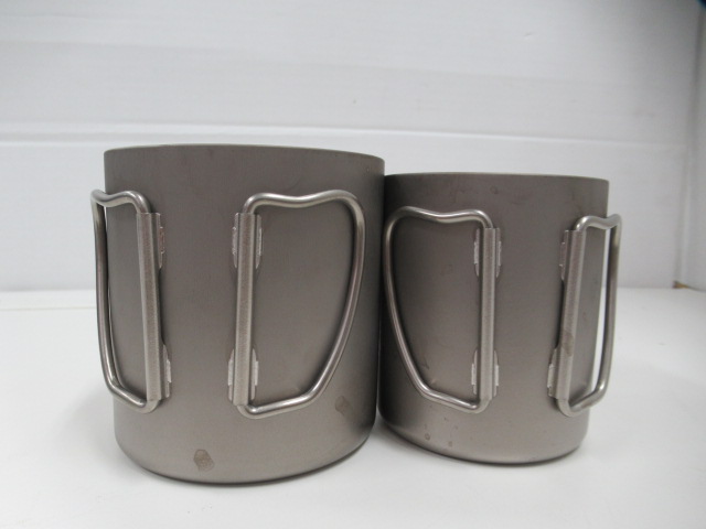 Snow Peak（スノーピーク）  チタンダブルマグ 300+450