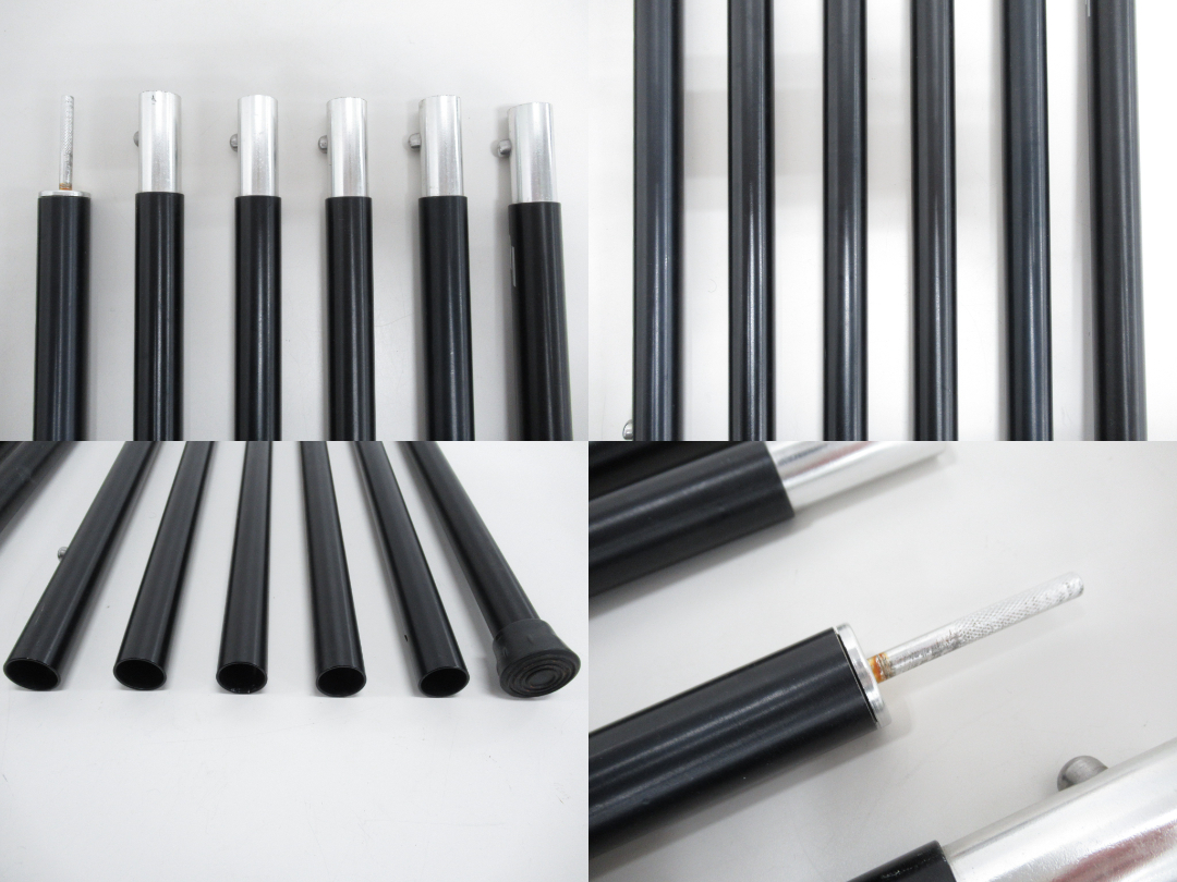 FIELDOOR(フィールドア) アルミテントポール230 2本セット