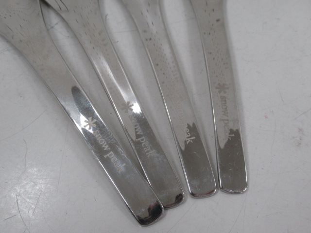 Snow Peak(スノーピーク) ステンレスレンゲ 4点