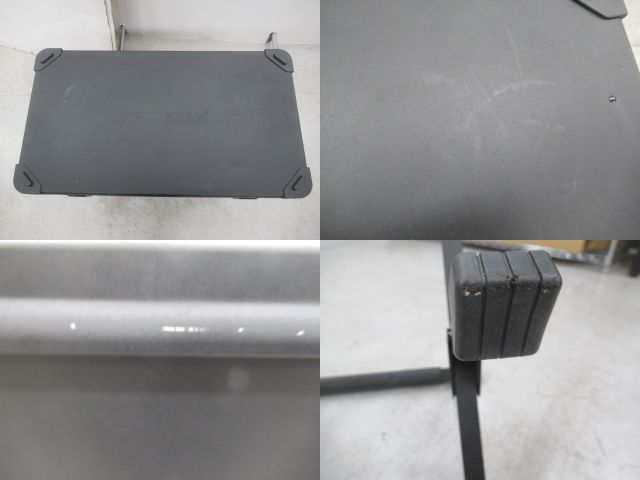 その他ブランド  アンプラグドキャンプ ブラックアルミコンテナ L スタンド