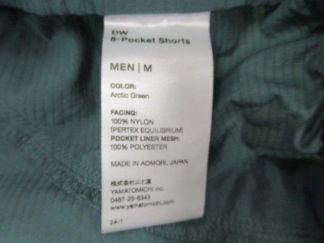 山と道 DW 5-Pocket Shorts メンズ