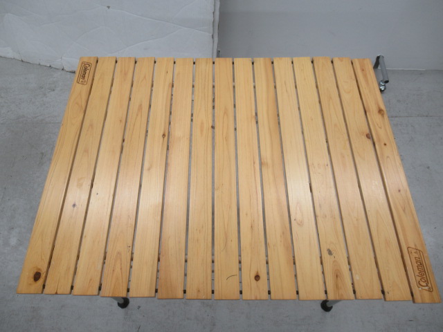 Coleman（コールマン）  ナチュラルウッドロールテーブル/90