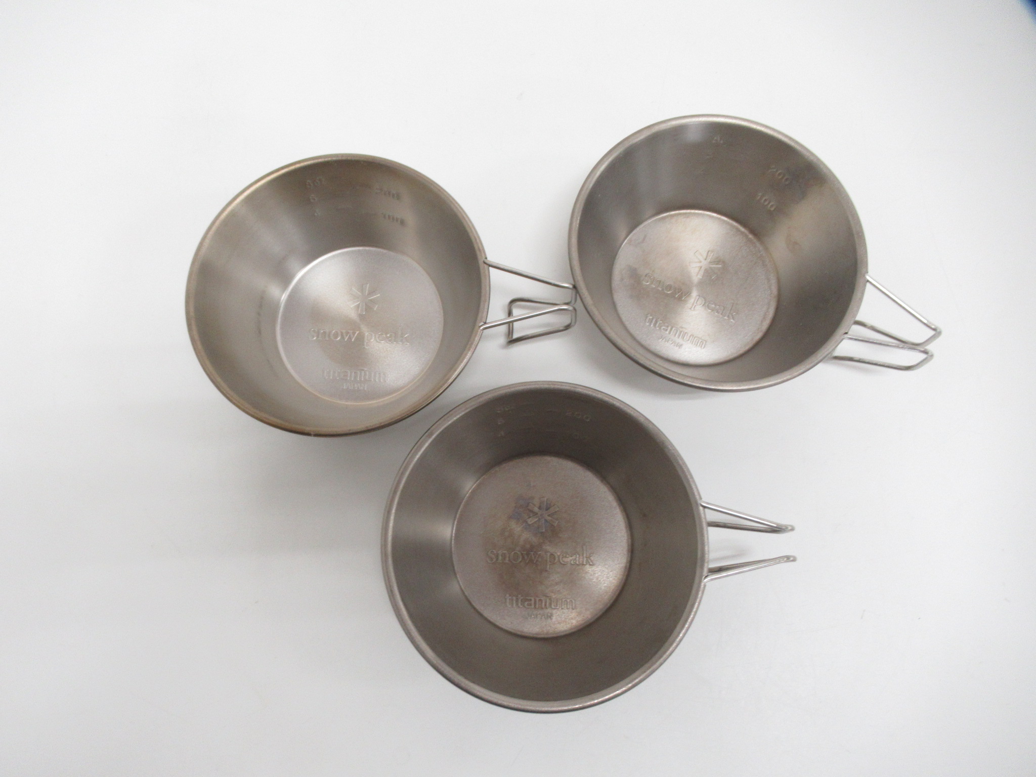Snow Peak（スノーピーク）  チタンシェラカップ E-104 2個セット