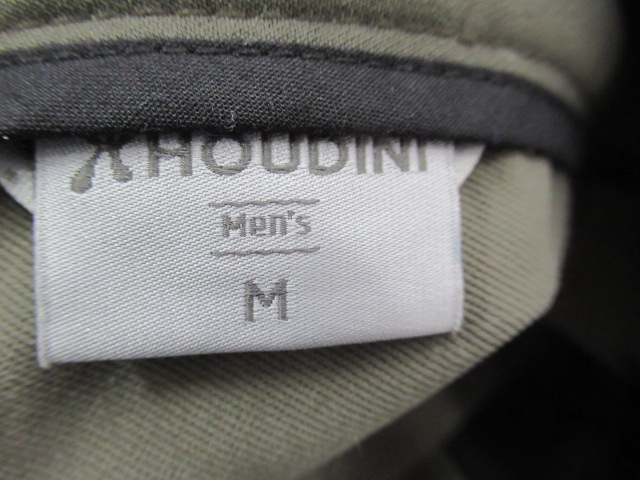 Houdini（フーディニ）  メンズ モーショントップパンツ