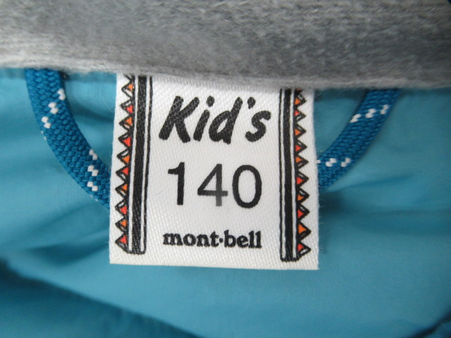 mont-bell(モンベル) ネージュダウン パーカ Kid's 140