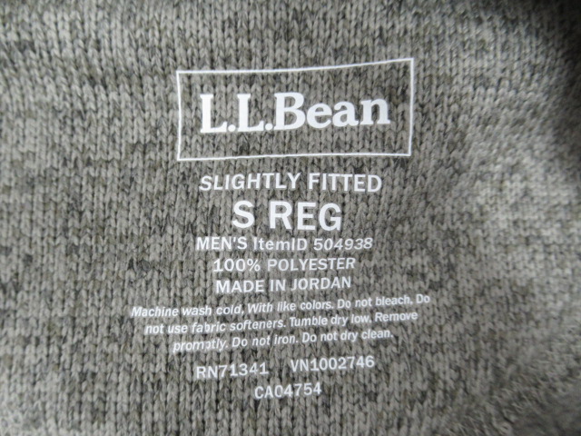 L.L.Bean（エルエルビーン）  エルエルビーン・セーター・フリース・フルジップ・ジャケット