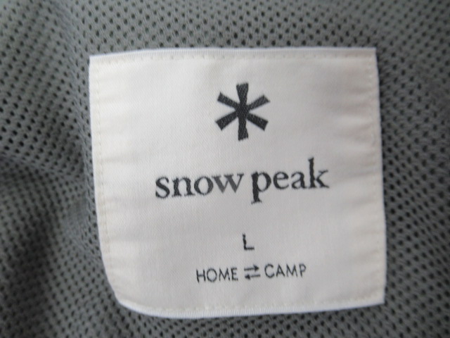 Snow Peak(スノーピーク) インセクトシールドジャケット