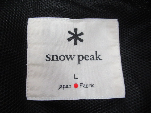 Snow Peak（スノーピーク）  クイックドライポロシャツ
