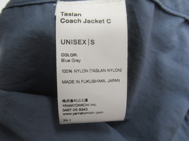 山と道  Taslan Coach Jacket C品