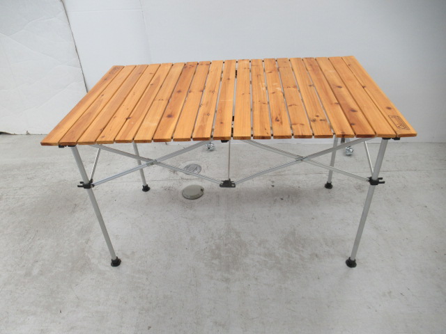 Coleman（コールマン）  ナチュラルウッドロールテーブル110