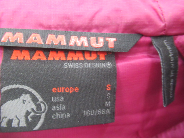 MAMMUT（マムート）  アトラスフーデッドダウンジャケット レディース