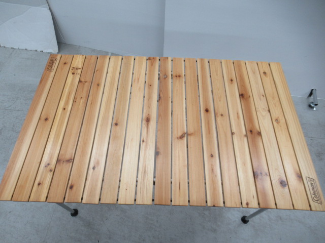 Coleman（コールマン）  ナチュラルウッドロールテーブル 110