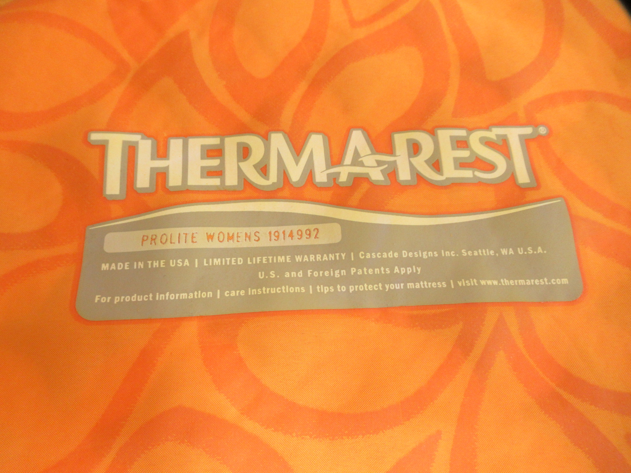 THERMAREST(サーマレスト) プロライト ウィメンズ(1)