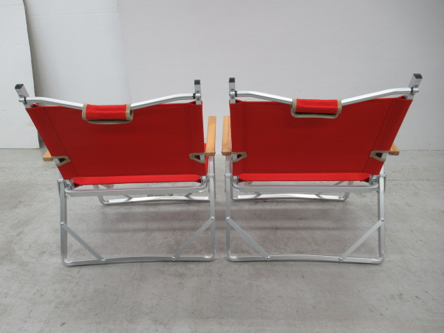 Coleman(コールマン) コンパクトフォールディングチェア レッド 2脚セット