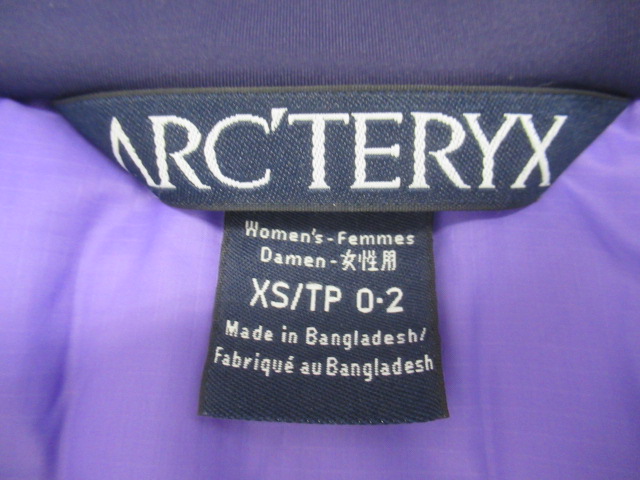 ARC'TERYX（アークテリクス）  アトム AR フーディ レディース