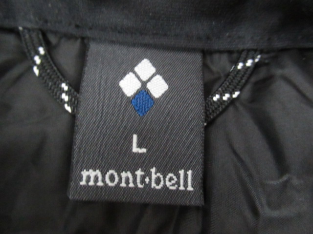 mont-bell（モンベル）  ライトアルパインダウン ベスト L ブラック 1101536