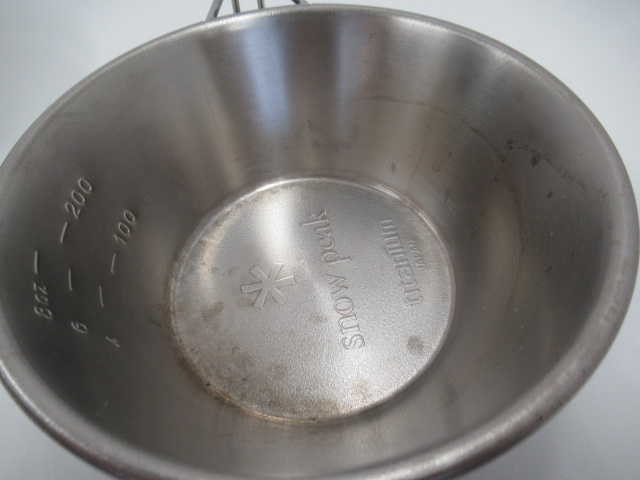 Snow Peak（スノーピーク）  チタンシェラカップ2個セット