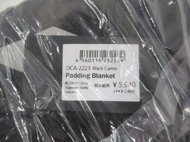 Oregonian Camper(オレゴニアンキャンパー) パディングブランケット ブラックカモ