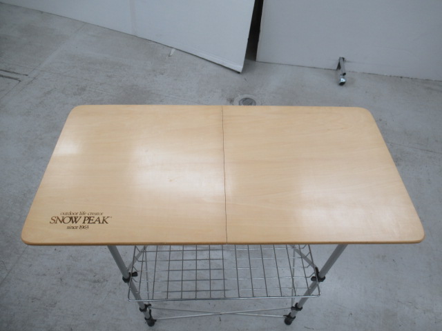 Snow Peak(スノーピーク) フィールドキッチンテーブル シナベニヤ