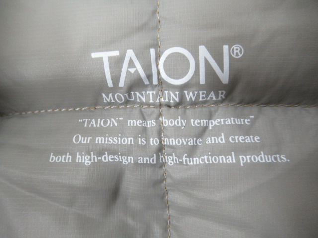 その他ブランド  TAION マウンテンダウンパーカー