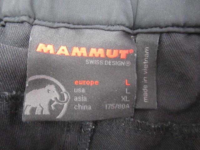 MAMMUT（マムート）  ソフテック トレッカーズ パンツ レディース ブラック