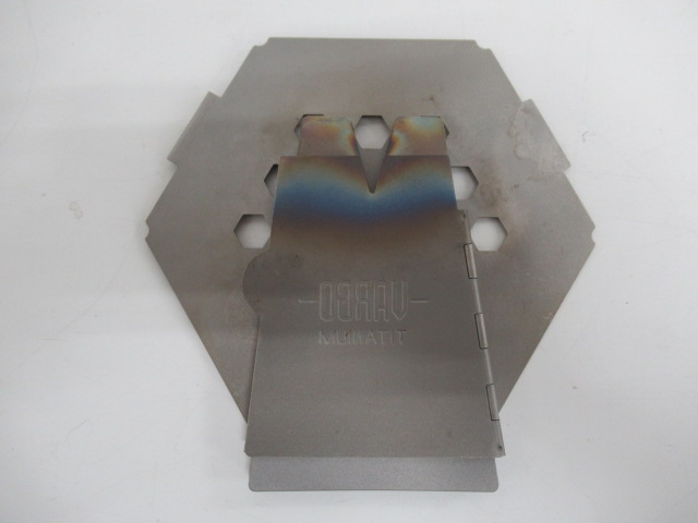 VARGO（バーゴ）  ヘキサゴン ウッドストーブ チタン