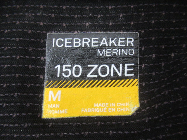 icebreaker(アイスブレーカー) 150 ゾーン ロングスリーブ ハーフジップ