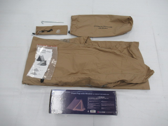 tent-Mark DESIGNS（テンマクデザイン）  サーカスTC DX専用窓付きフロントフラップ