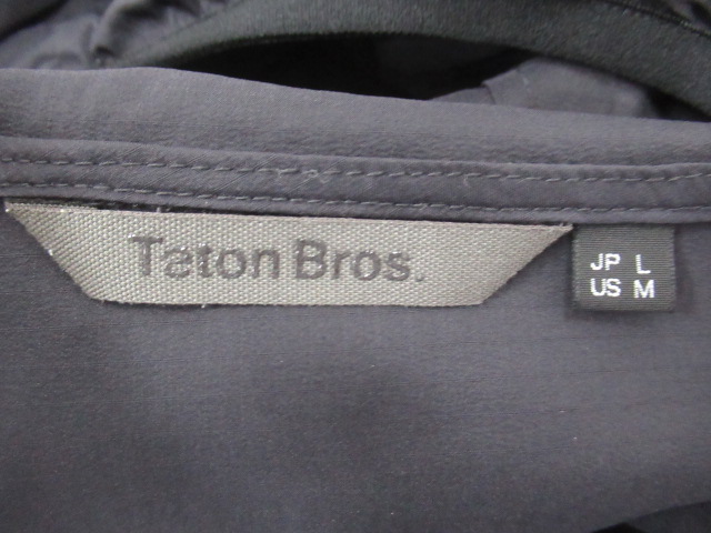 Teton Bros.（ティートンブロス）  ウィンドリバーフーディ ブラック