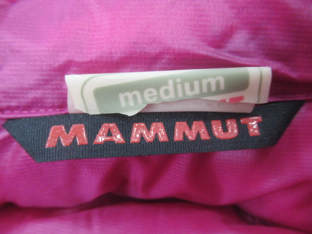 MAMMUT（マムート）  グラビティフーデッドダウンジャケット レディース