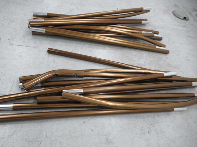 Snow Peak（スノーピーク）  ランドロック用ゴールドブラウンフレーム