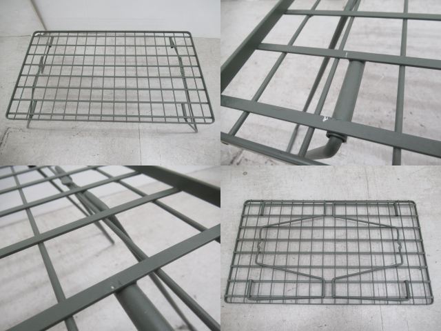 UNIFLAME（ユニフレーム）  フィールドラック 別注オリーブ 2点セット