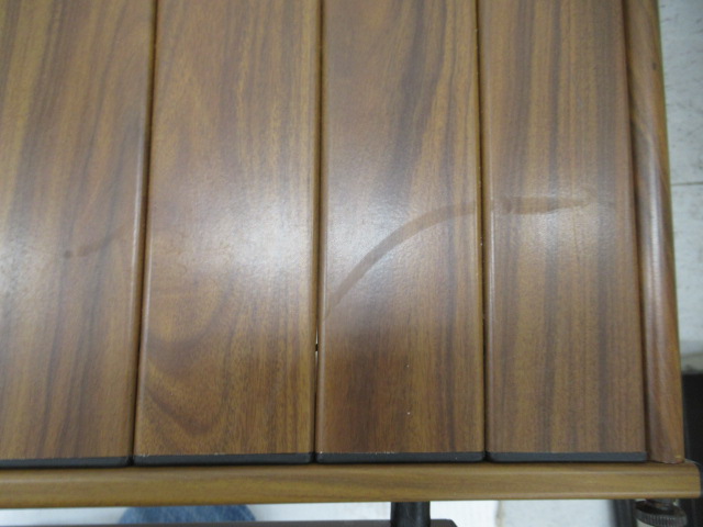 Onway（オンウェー）  フォールディング アルミウッドローテーブル OW-8242