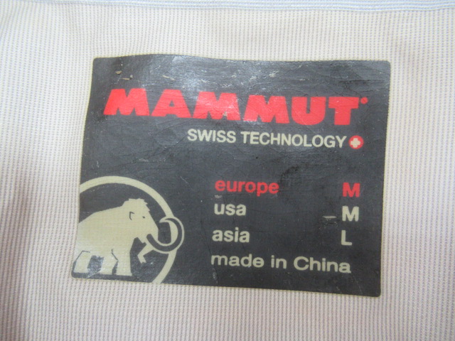 MAMMUT（マムート）  ゴアテックス クライメイトレインスーツ レディース