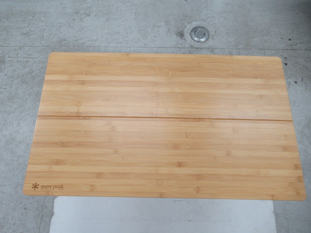 Snow Peak（スノーピーク）  ワンアクションローテーブル竹