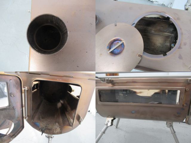 tent-Mark DESIGNS(テンマクデザイン) ウッドストーブ サイドヴューM 煙突/ケースセット 63mm