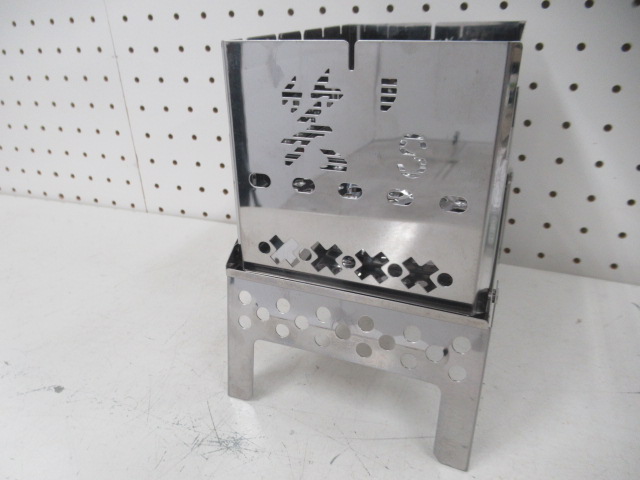 その他ブランド 笑's コンパクト焚き火グリルB-6君 3点セット